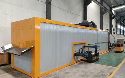 Vietnam customer 4 sets of bitumen melter equipment delivered on schedule